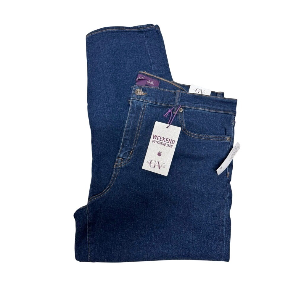 Gloria Vanderbilt Dark Blue Ankle Jeans